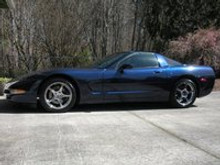 2001 Navy Blue Metallic Corvette Coupe - J. Bowen - Olympia, WA