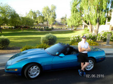 1992 Bright Aqua Metallic Corvette Convertible - Paul G. - Surprise, AZ