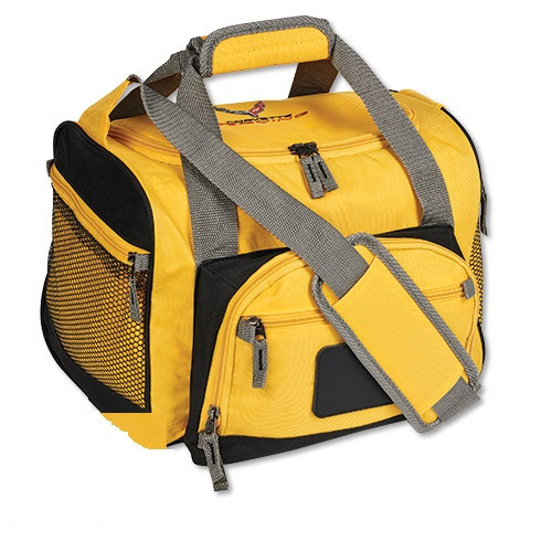 C8 Corvette Racing Yellow Cooler Bag | Corvette Depot