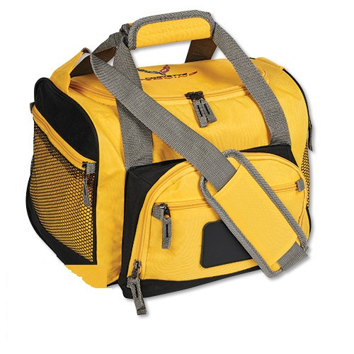 趣味・スポーツ・実用 Le Corbuffet C8 Corvette Racing Yellow Cooler Bag | Corvette Depot
