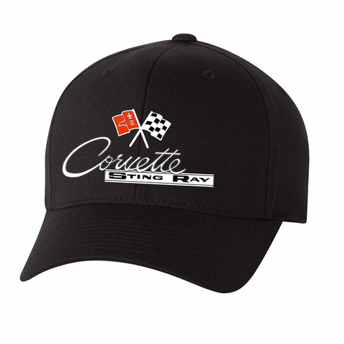 C2 Corvette Performance Flex Fit Black Hat