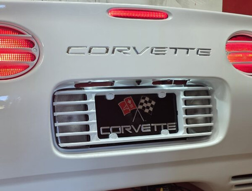 C5 Corvette Color Match Rear Phantom License Plate Frame