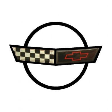 C4 1984-1990 Corvette Metal Sign | Corvette Depot