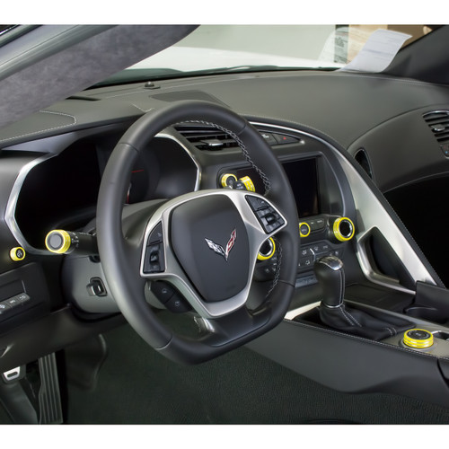 C7 Corvette Interior Cabin Shot