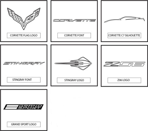 Corvette Logo Options