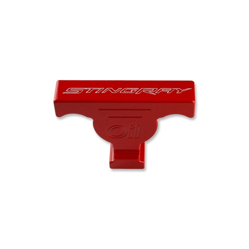 C7 Corvette Dip Stick Handle Cover (Stingray Font shown)