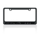 C7 Corvette Black on Black License Plate Frame | Corvette Depot