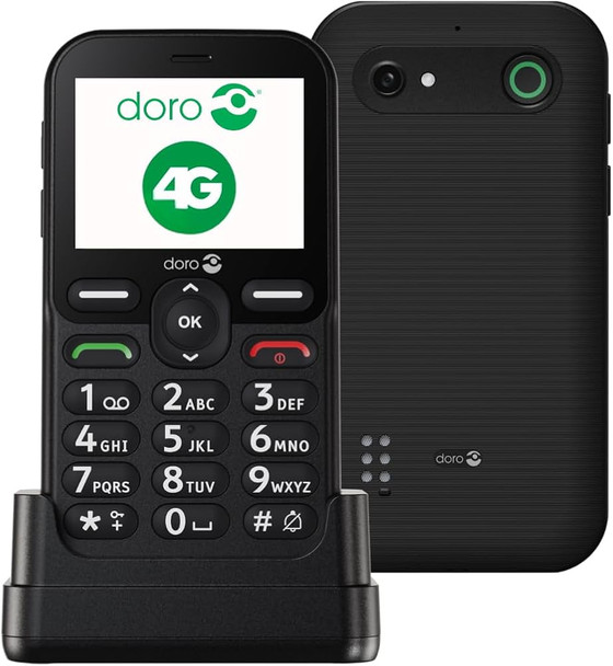 Doro Leva E10 Phone Black