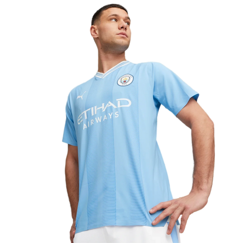 CHAMPIONS #23 Manchester City 23/24 Authentic Men's Home Shirt