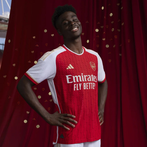 MARTINELLI #11 Arsenal 23/24 Authentic Men's Home Shirt - Arsenal Font