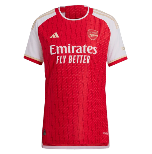 RICE #41 Arsenal 23/24 Authentic Men's Home Shirt - Arsenal Font
