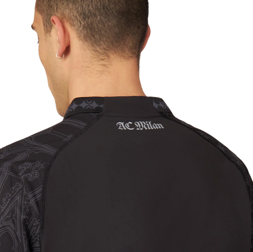 AC Milan X Pleasures 23/24 Authentic Men's Dark Shirt