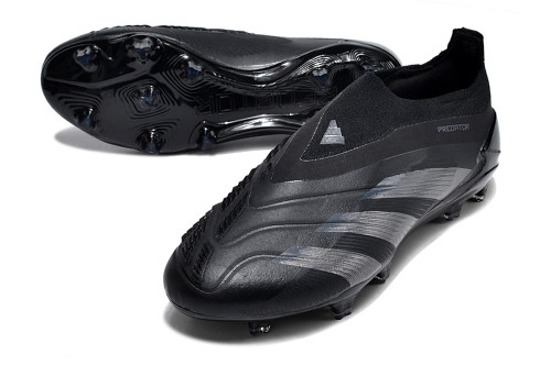 adidas Predator Elite FG Laceless - Black