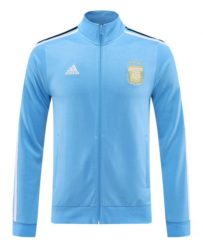 Argentina 24/25 Men's Light Blue Long Zip Jacket