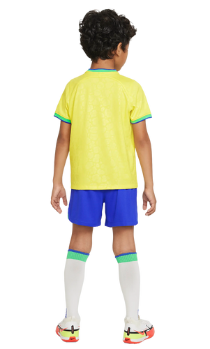 Brazil 2024 Kid's Home Shirt and Shorts