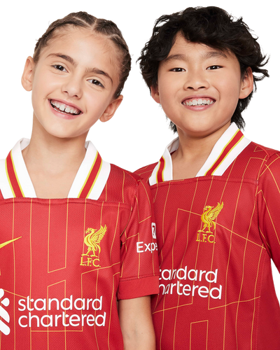 Liverpool 24/25 Kid's Home Shirt and Shorts