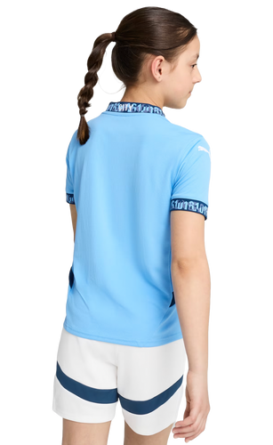 Manchester City 24/25 Kid's Home Shirt and Shorts