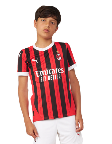 AC Milan 24/25 Kid's Home Shirt and Shorts