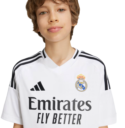 Real Madrid 24/25 Kid's Home Shirt and Shorts