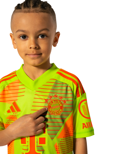Bayern Munich 24/25 Kid's Home Goalkeeper Shirt and Shorts