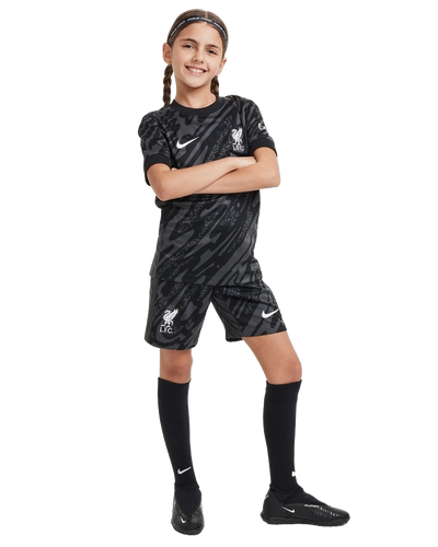 Liverpool 24/25 Kid's Home Goalkeeper Shirt and Shorts