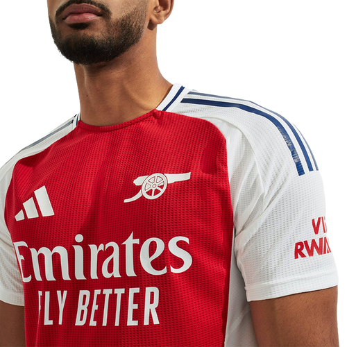 RICE #41 Arsenal 24/25 Authentic Men's Home Shirt - Arsenal Font