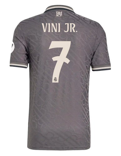 VINI JR #7 Real Madrid 24/25 Authentic Men's Third Shirt