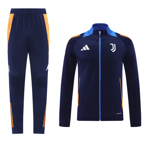 Juventus 24/25 Men's Dark Blue Long Zip Jacket
