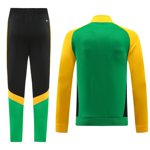Arsenal 24/25 Men's Green-Yellow Long Zip Jacket