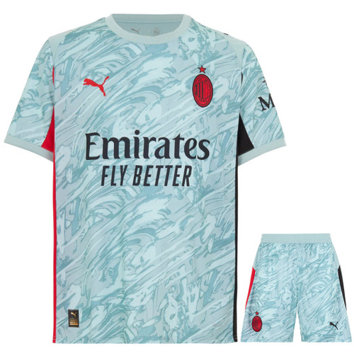 AC Milan 25/26 Kid's Home Goalkeeper Mini-Kit