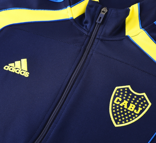 Boca Juniors 25/26 Men's Navy Long Zip Jacket