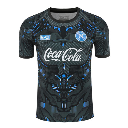 SSC Napoli 25/26 Men's Black Training Shirt