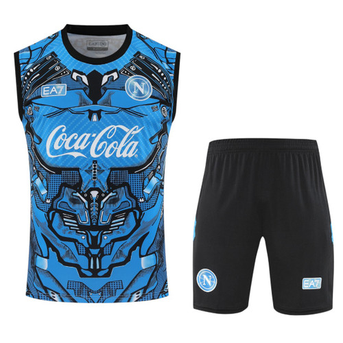 SSC Napoli 25/26 Men's Black Training Tank Top