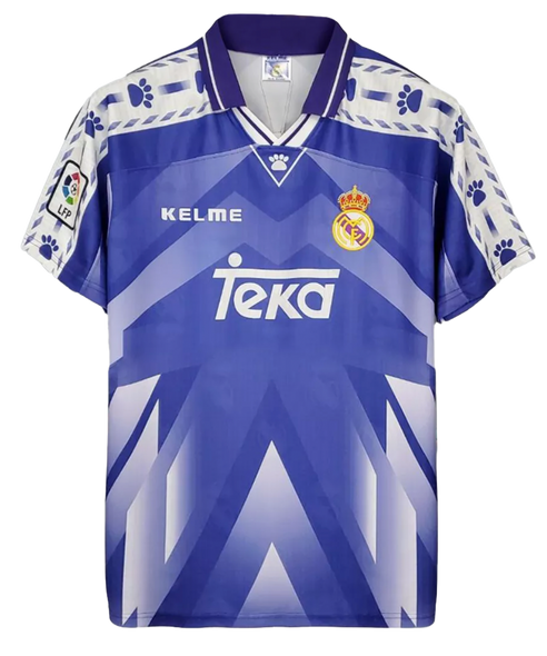 Real Madrid 96/97 Men's Away Retro Shirt
