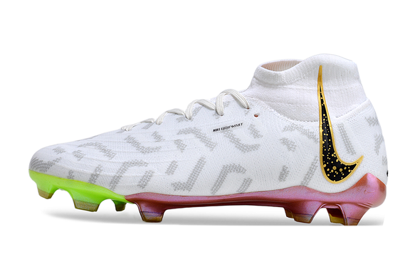 Nike Phantom Luna II Elite FG Football Boots - White/Metallic Gold
