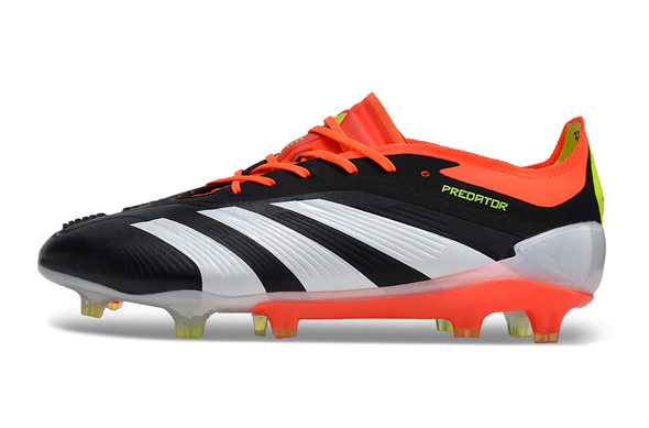 adidas Predator Elite FG - Black/Solar Red/White