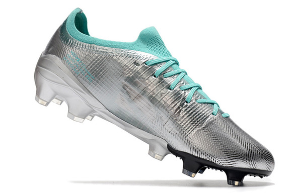 Puma Ultra 1.3 FG/AG - Silver/Turquoise