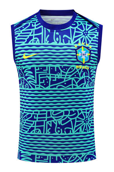 Brazil 2024 Men's Pre-Match Tank Top