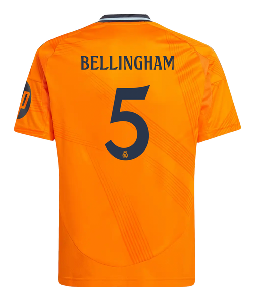 BELLINGHAM #5 Real Madrid 24/25 Kid's Away Shirt and Shorts