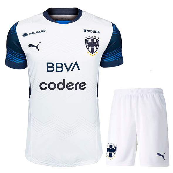 CF Monterrey 24/25 Kid's Away Shirt and Shorts