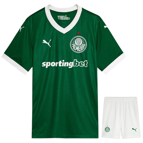 Palmeiras 25/26 Kid's Home Mini-Kit
