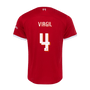 VIGIRL #4 Liverpool 23/24 Authentic Men's Home Shirt - LFC Font