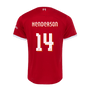 HENDERSON #14 Liverpool 23/24 Authentic Men's Home Shirt - LFC Font