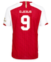 G. JESUS #9 Arsenal 23/24 Authentic Men's Home Shirt - Arsenal Font