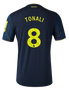 TONALI #8 Newcastle United 23/24 Authentic Men's Third Shirt - PL Font