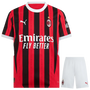 AC Milan 24/25 Kid's Home Shirt and Shorts