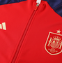 Spain 24/25 Men's Red Long Zip Jacket