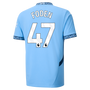 FODEN #47 Manchester City 24/25 Stadium Men's Home Shirt - PL Font