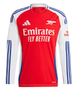 RICE #41 Arsenal 24/25 Men's Home Long Sleeve Shirt - PL Font