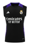 Real Madrid 24/25 Men's Black Training Tank Top